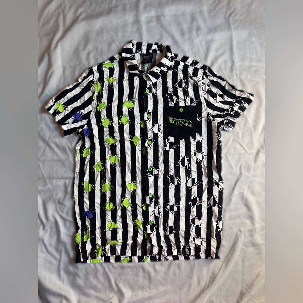 Beetle juice Button-down